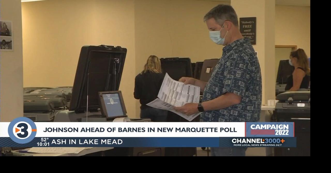 Latest Marquette poll: Wisconsin governor s race tied Johnson lead