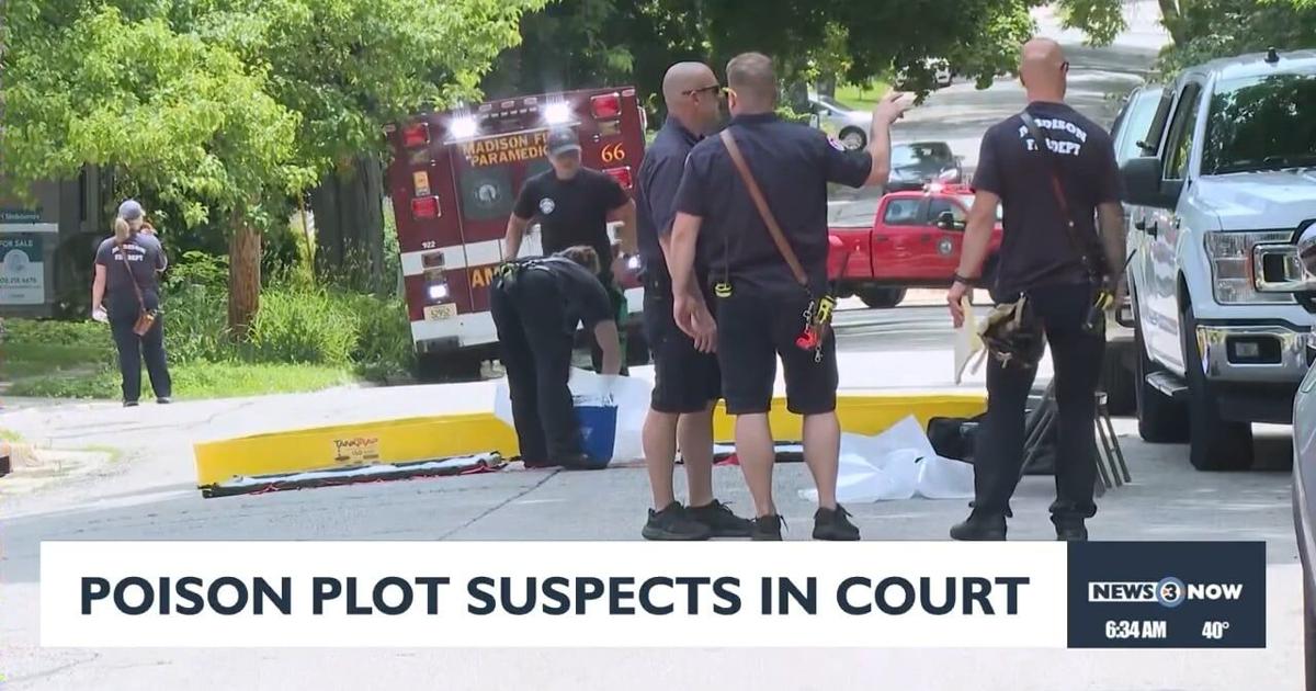 Poisons Plot Poison plot suspects due in court | Video | channel3000.com