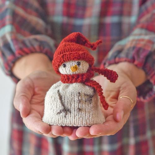 Barrett Wool Co. snowman