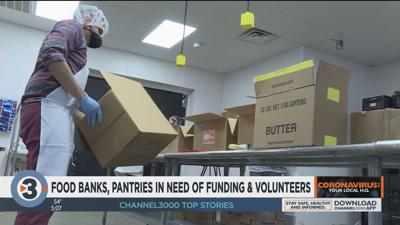Food banks, pantries in need of volunteers, food & funding to keep up with growing demand