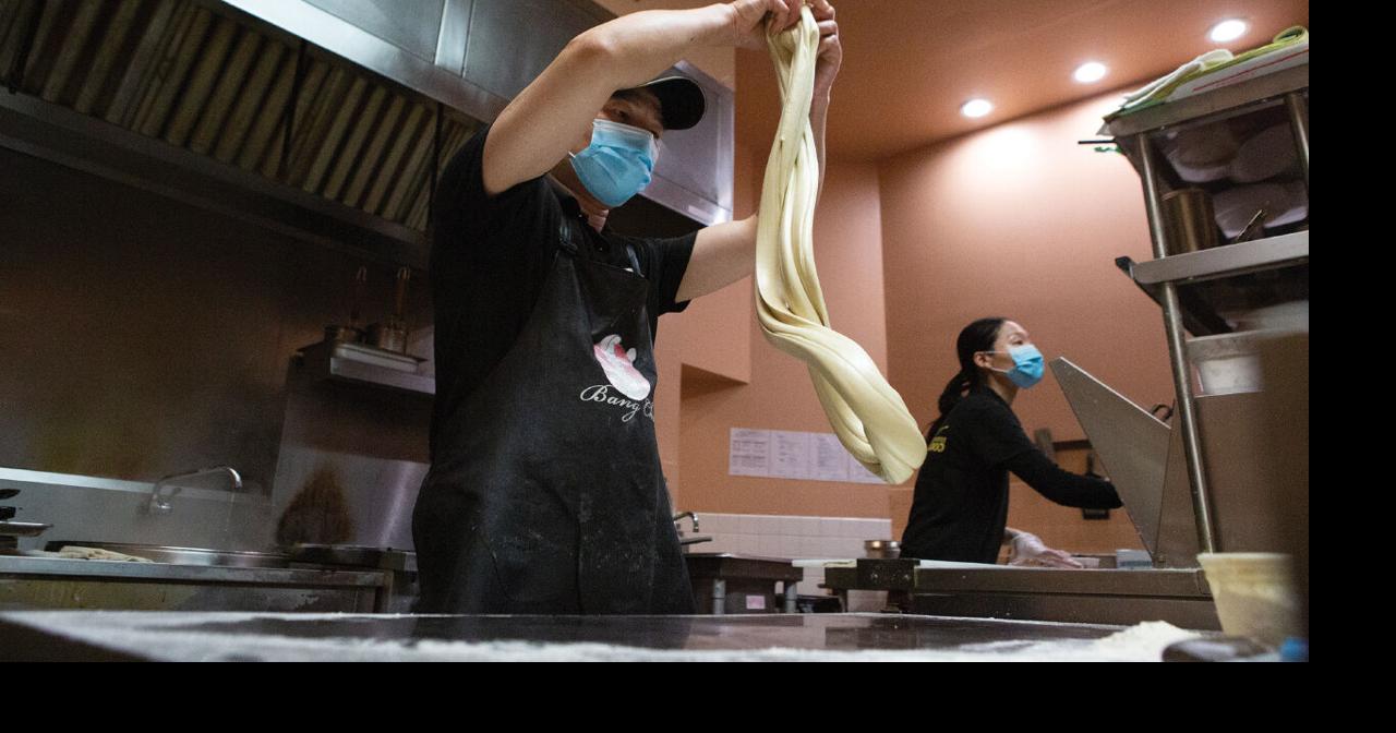 Hand-pulled noodles originating from Lanzhou, China, shine at Ruyi on ...