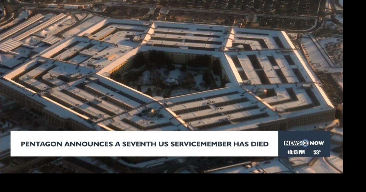 Pentagon announces seventh U.S. soldier killed in Iran war