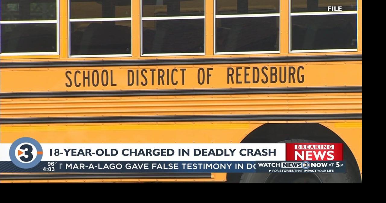 18yearold charged in crash that killed Reedsburg teen waiting for