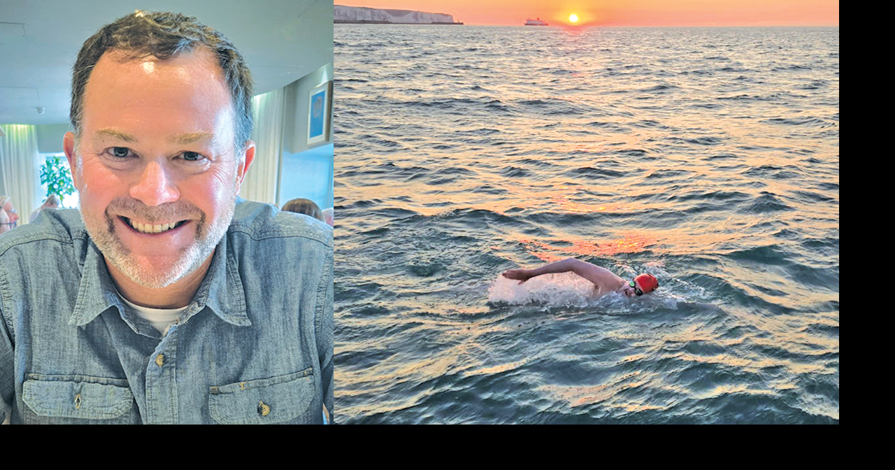 Madison author's English Channel swim is an unlikely triumph