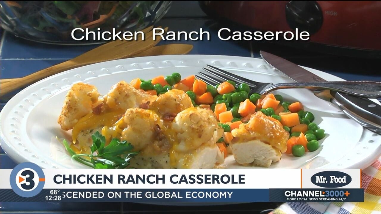 Mr Food Chicken Ranch Casserole Food Recipes Channel3000 Com 63bedbf75e06f.image