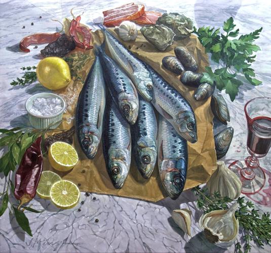 Sardine Painting