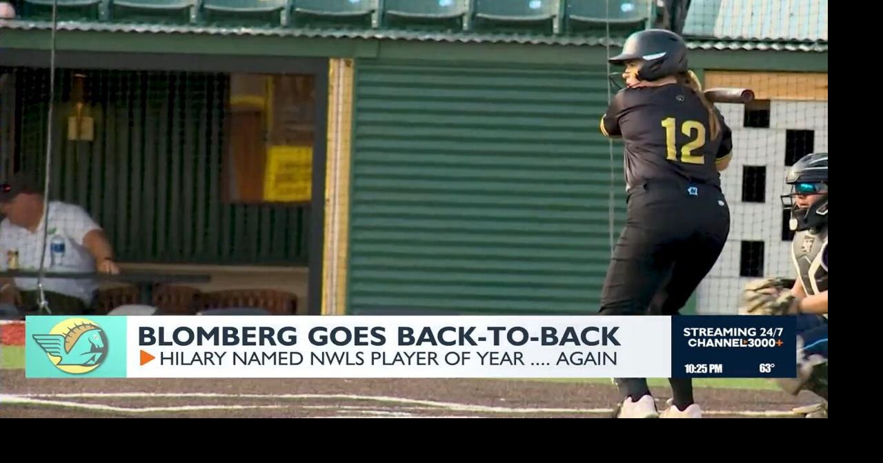 Verona native Hilary Blomberg repeats as Northwoods League Softball Player of the Year