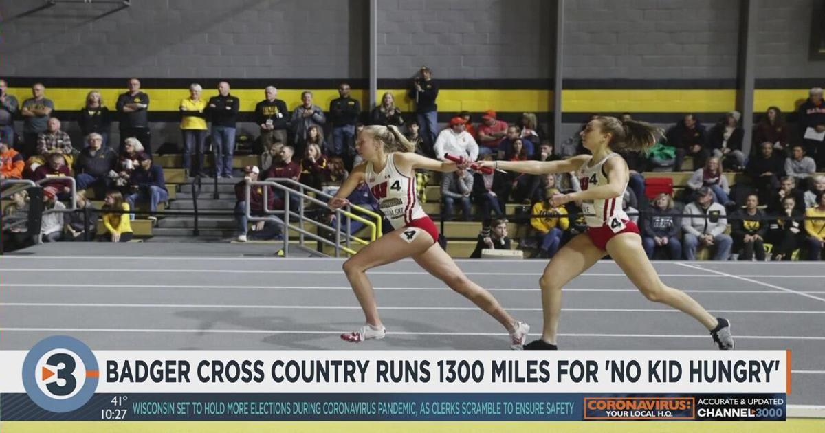 Badger runner helps team raise more than $4000 for No Kid Hungry ...