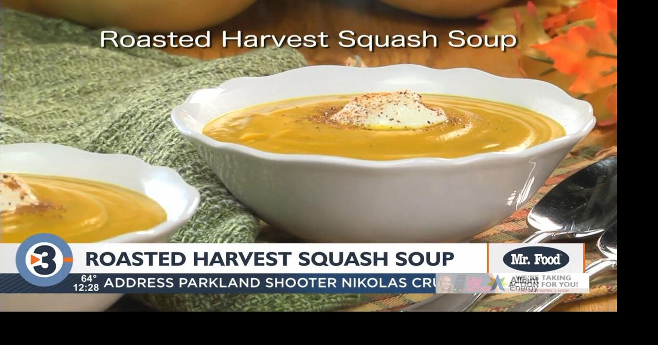 Mr. Food: Roasted Harvest Squash Soup | Mr. Food | channel3000.com