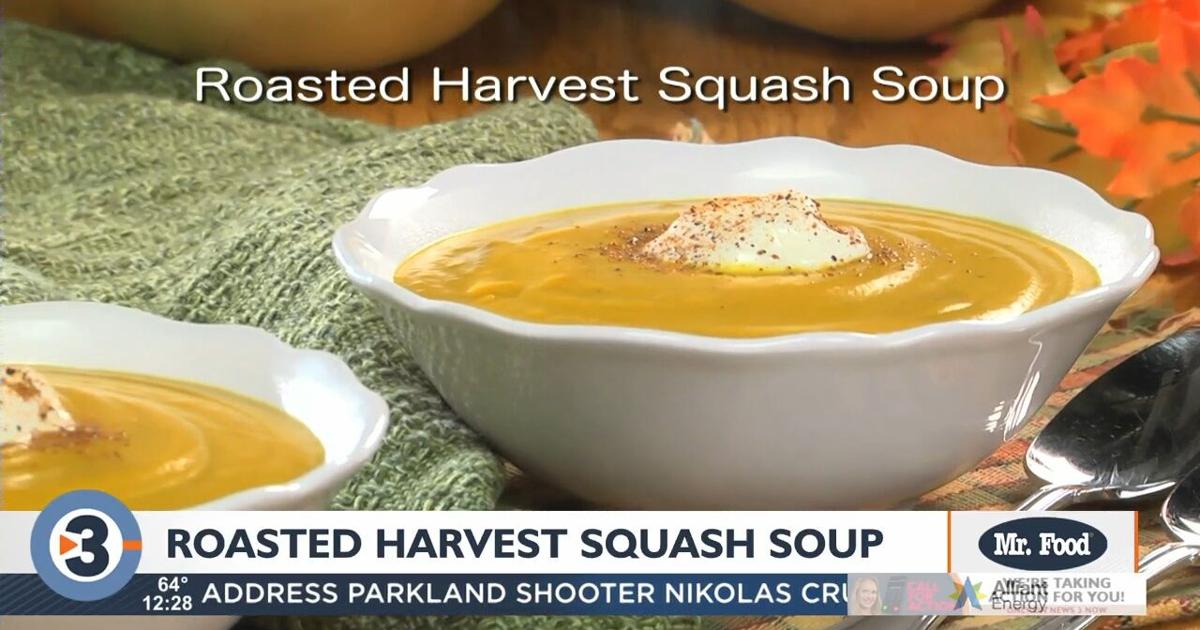 Squashed Order Mr. Food: Roasted Harvest Squash Soup | Mr. Food | channel3000.com