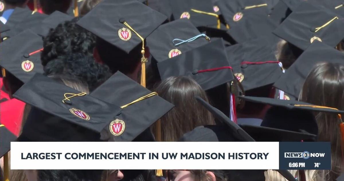 Wisconsin graduates celebrate commencement at Camp Randall | News ...