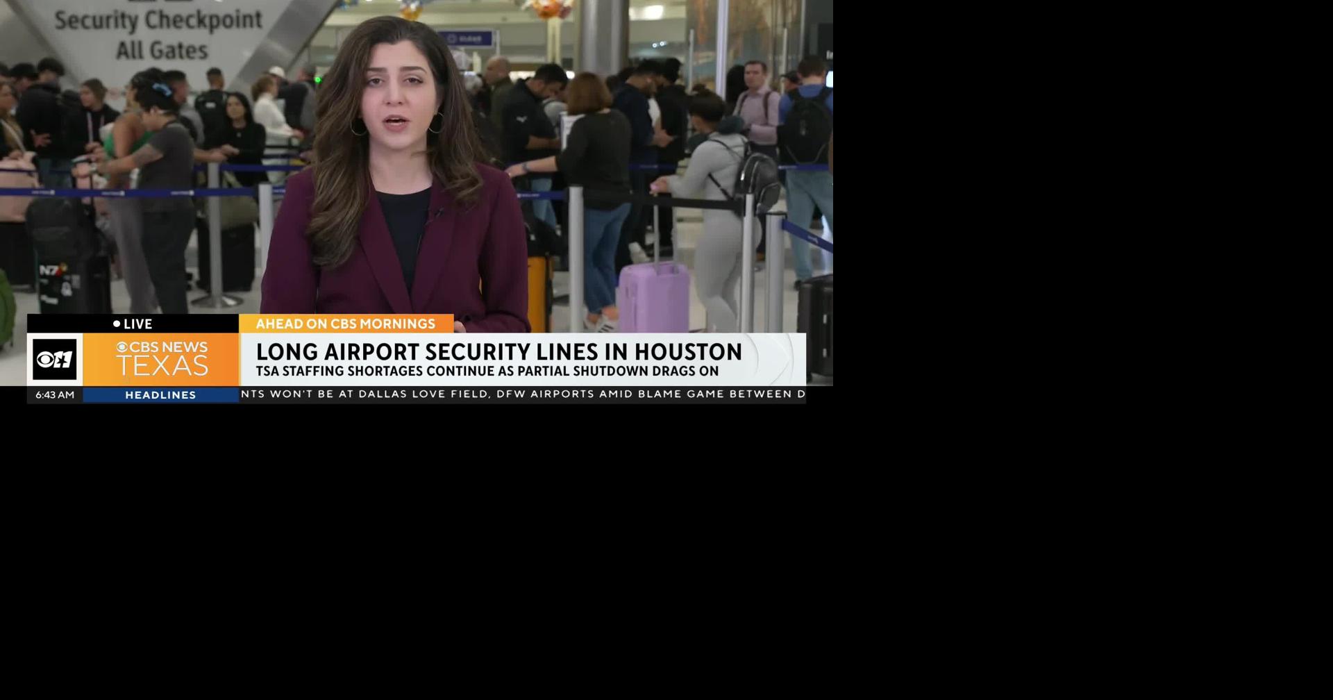 TSA workers near breaking point as shutdown drags on, raising concerns for North Texas travelers