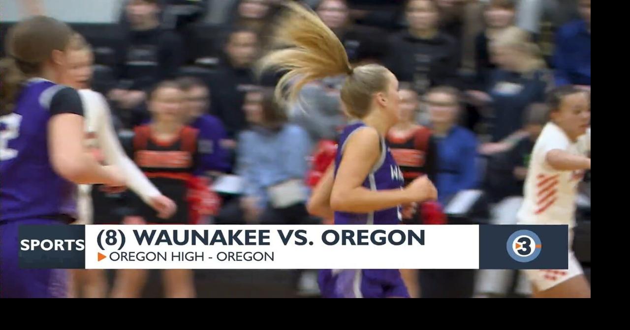 Waunakee girls' hoops victorious at Oregon