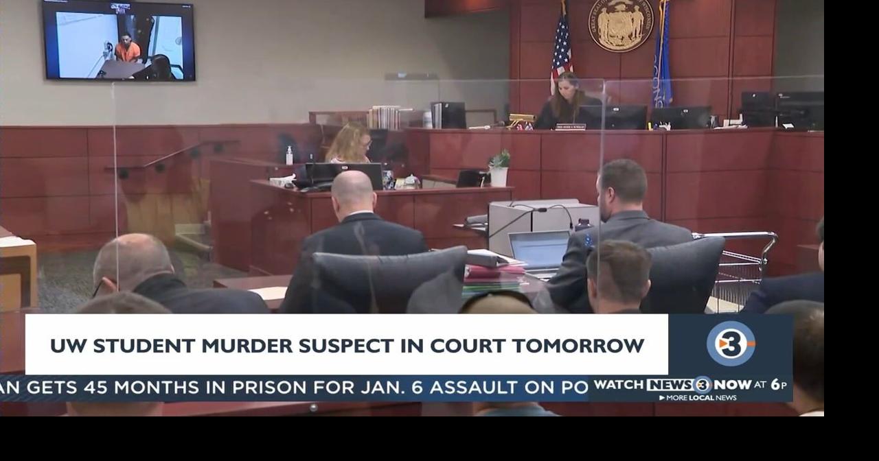 UW student murder suspect in court tomorrow | Video | channel3000.com
