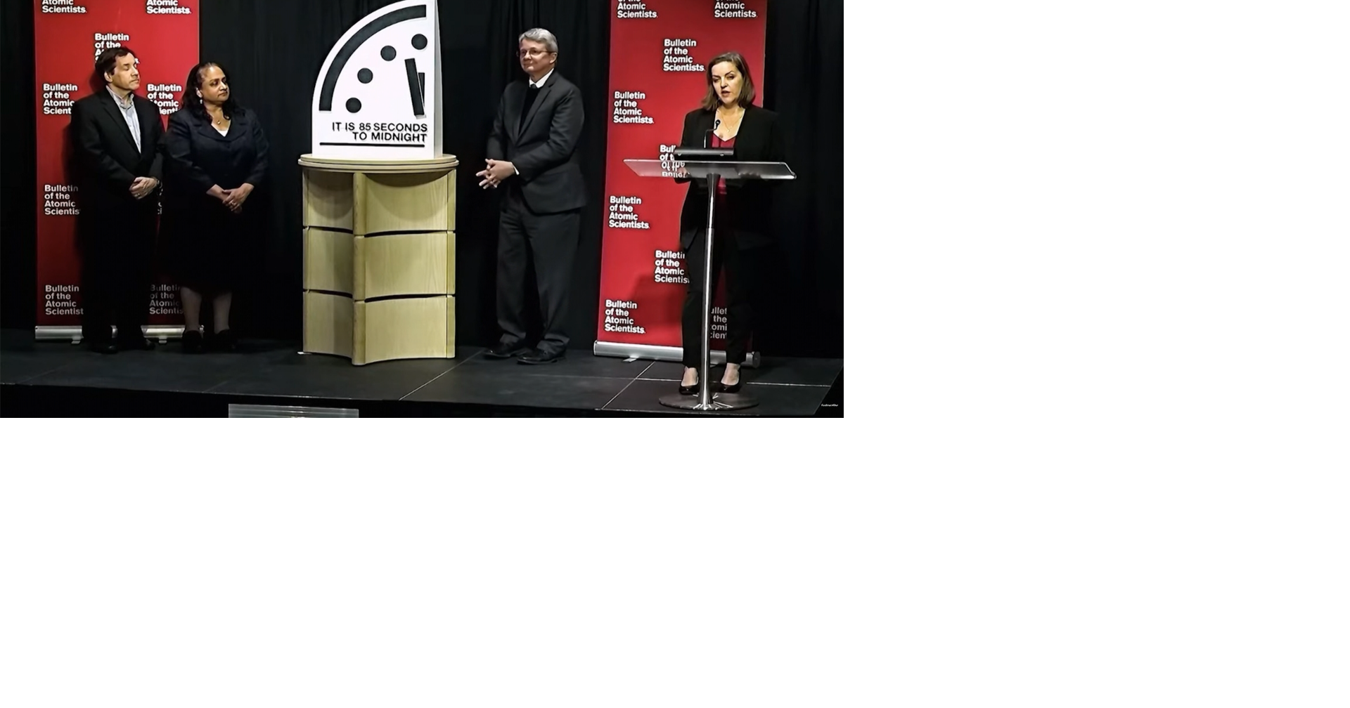 Scientists move 'Doomsday Clock' closer to midnight