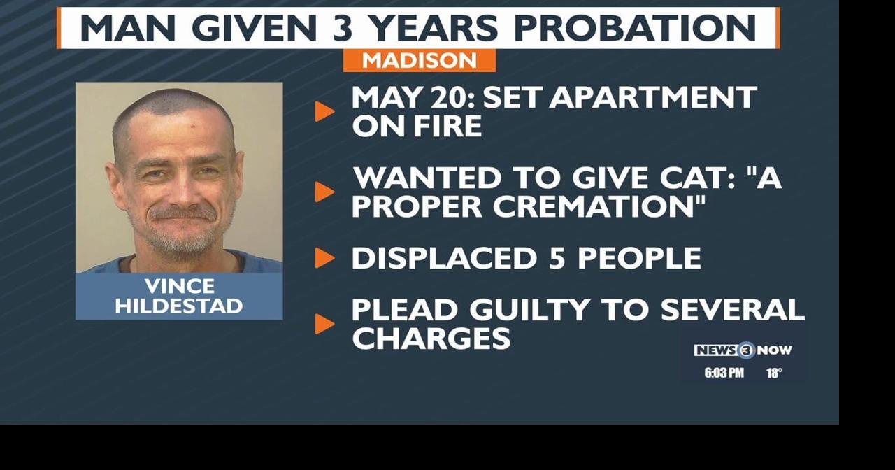 Man given probation after pleading guilty to setting apartment fire ...