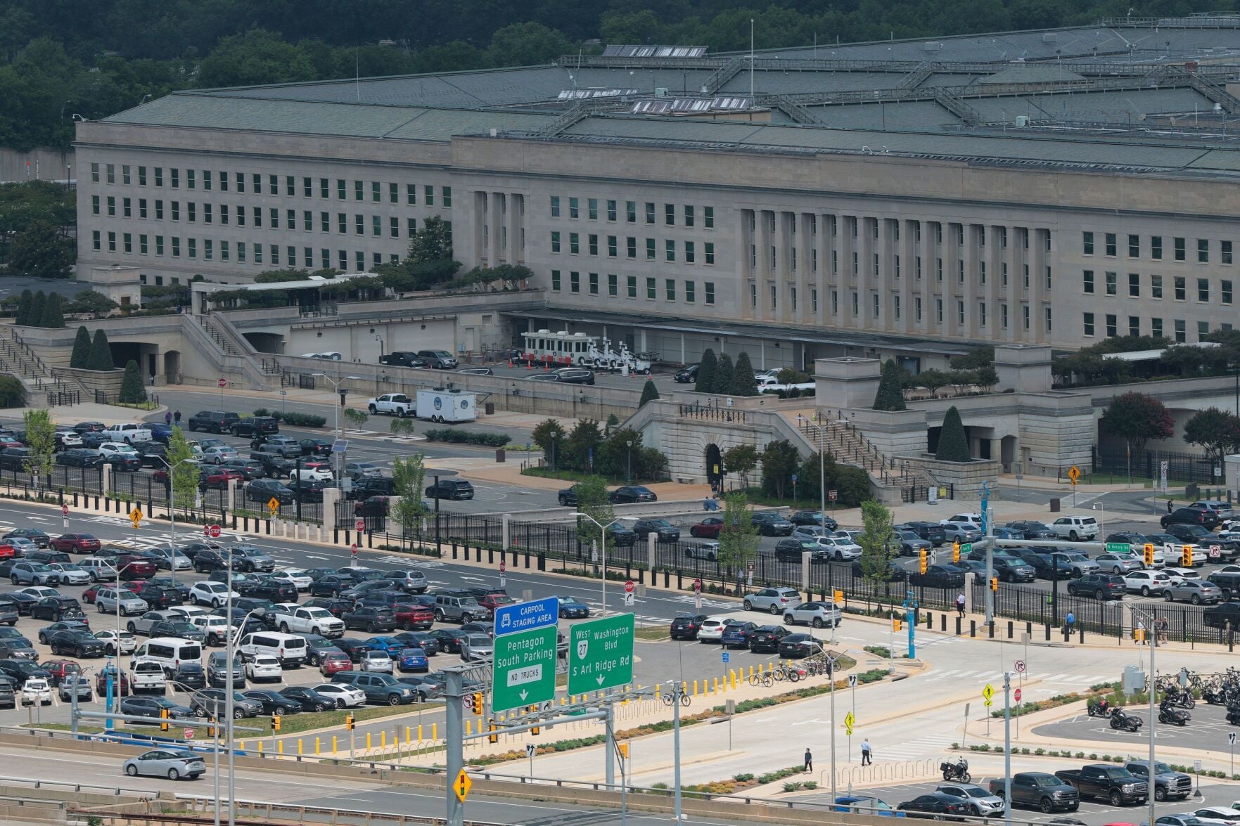 Pentagon locked down and partially evacuated due to a false alarm by ...
