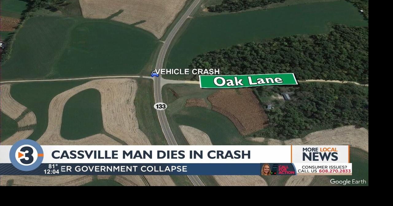 Cassville man ejected from vehicle during rollover crash dies News