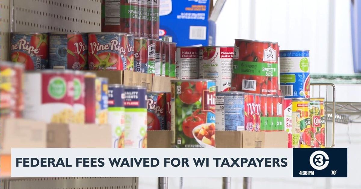 Federal fees waived for Wisconsin taxpayers