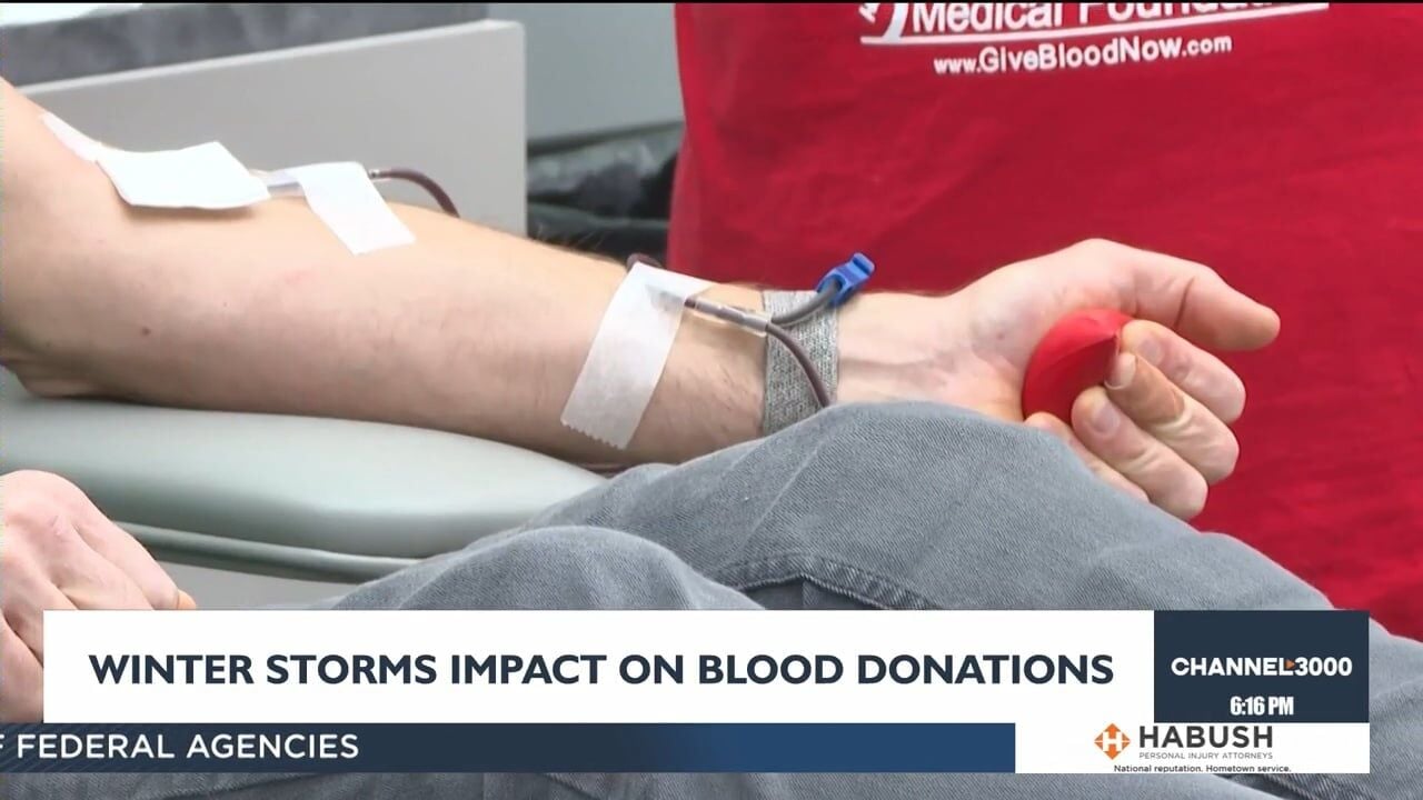 Blood Donations Take A Plunge Due To Severe Winter Weather | News ...