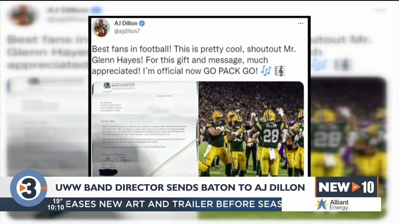 Packers AJ Dillon receives unique gift following musical touchdown