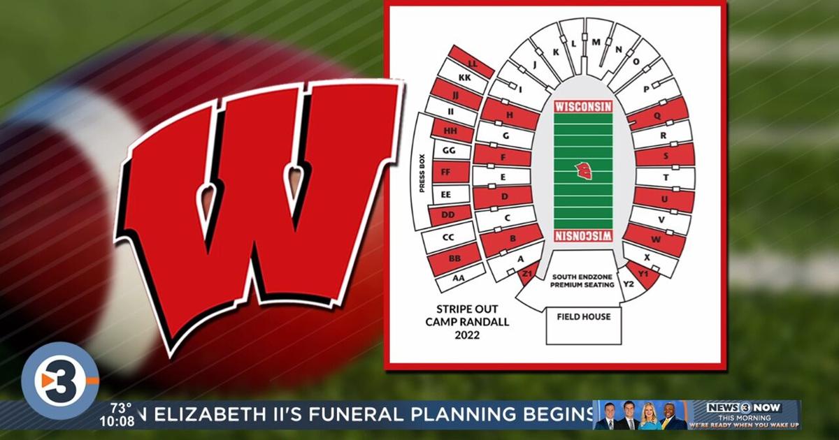 Camp Randall Seating Chart Matttroy