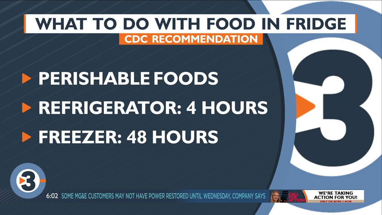 Here's what do with refrigerated food if the power is out