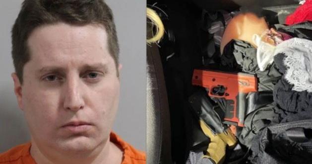 Florida man found on construction site wearing lingerie with gun hidden in silicone implant