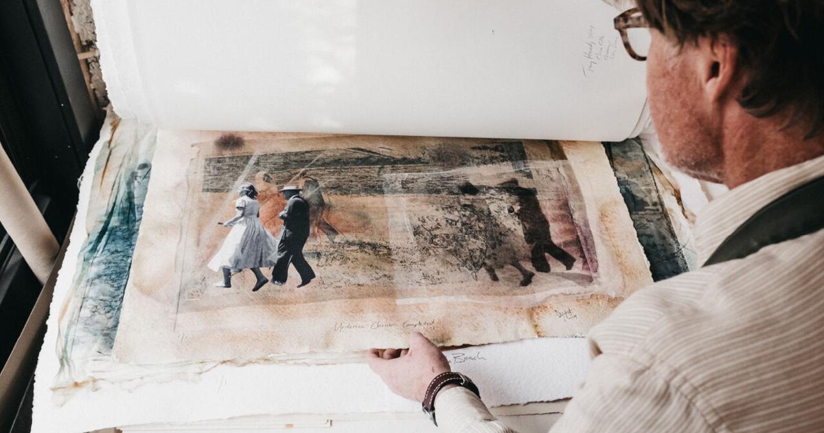 Printmaker Working This printmaker gives new life to forgotten photographs | MADISON ...