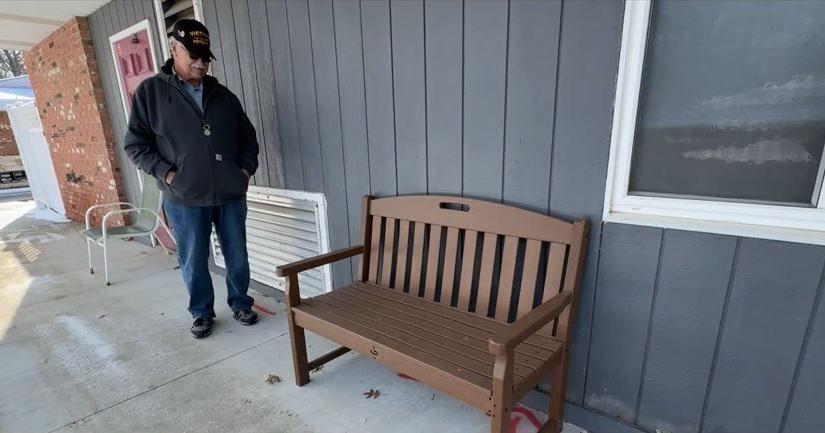 Veteran collecting plastic to create park benches | News | channel3000.com