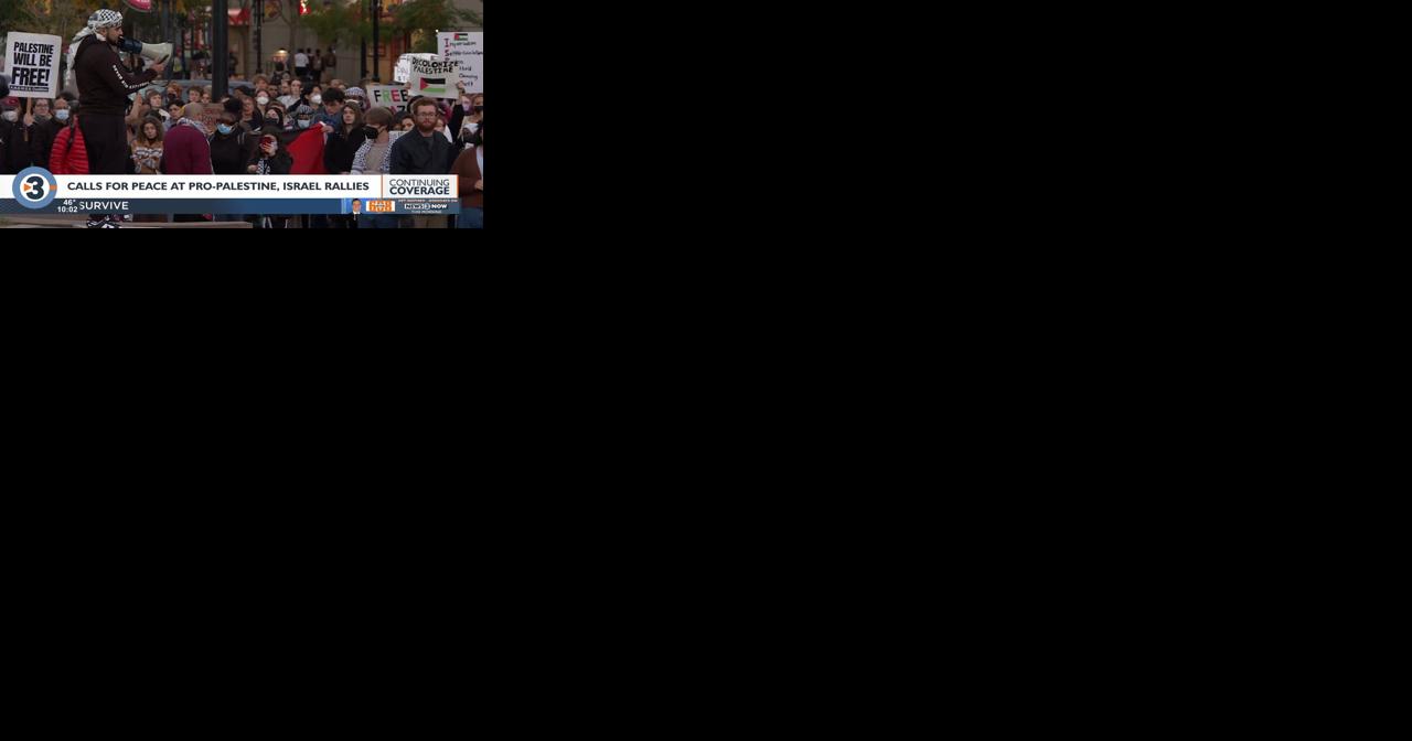 'All I want is just for it to stop': Calls for support, peace at pro-Palestine, pro-Israel rallies in Madison - Vimarsana News