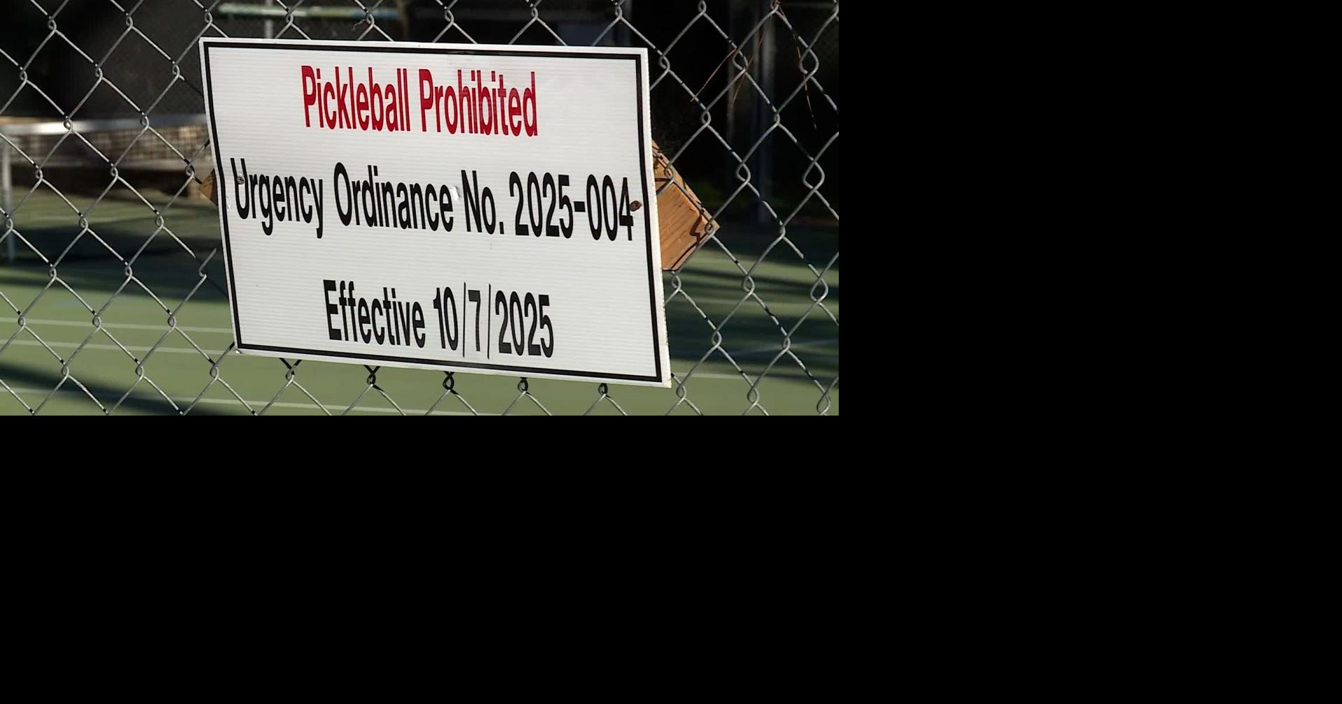 City council in California permanently bans pickleball