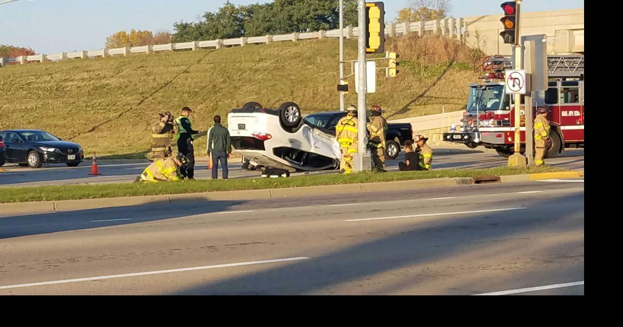 2 cars involved in rollover crash on Mineral Point Road Local News