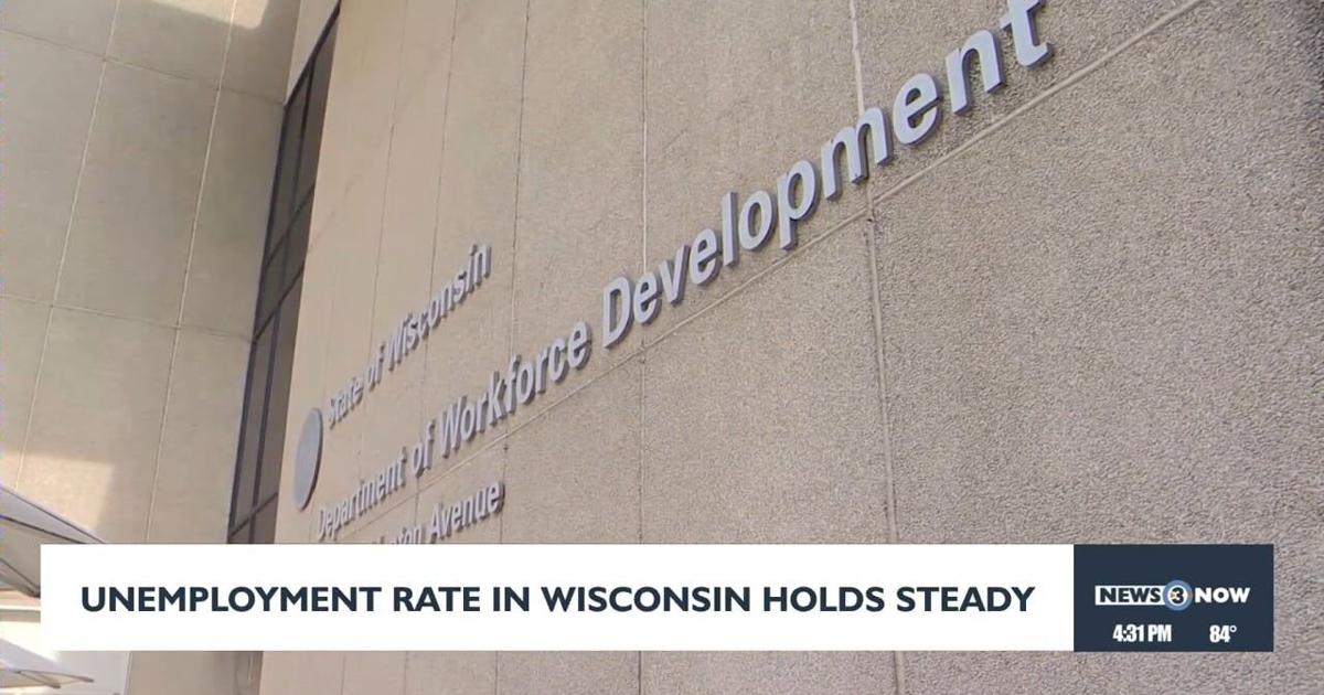 Wisconsin unemployment holds steady at 3.1% in August