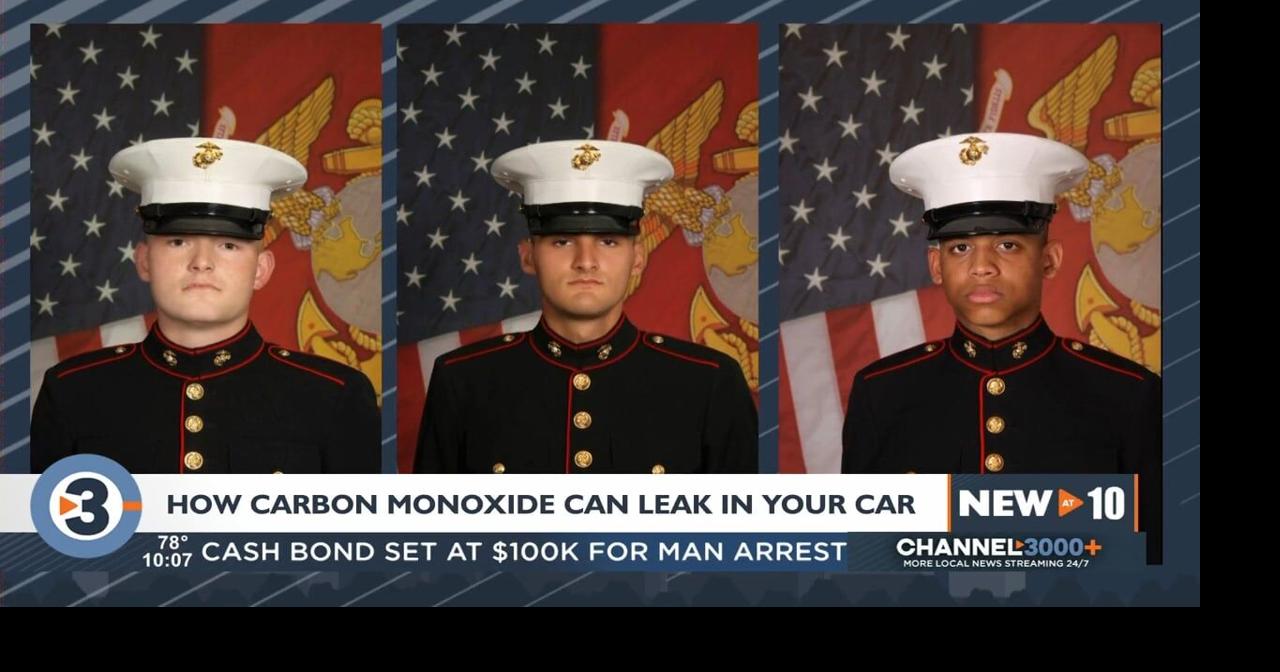 Highlighting potential carbon monoxide dangers in vehicles following