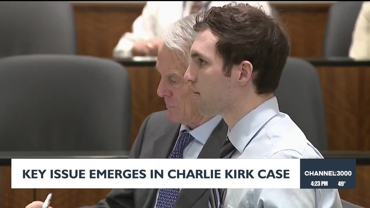 Key issue arises in Charlie Kirk case