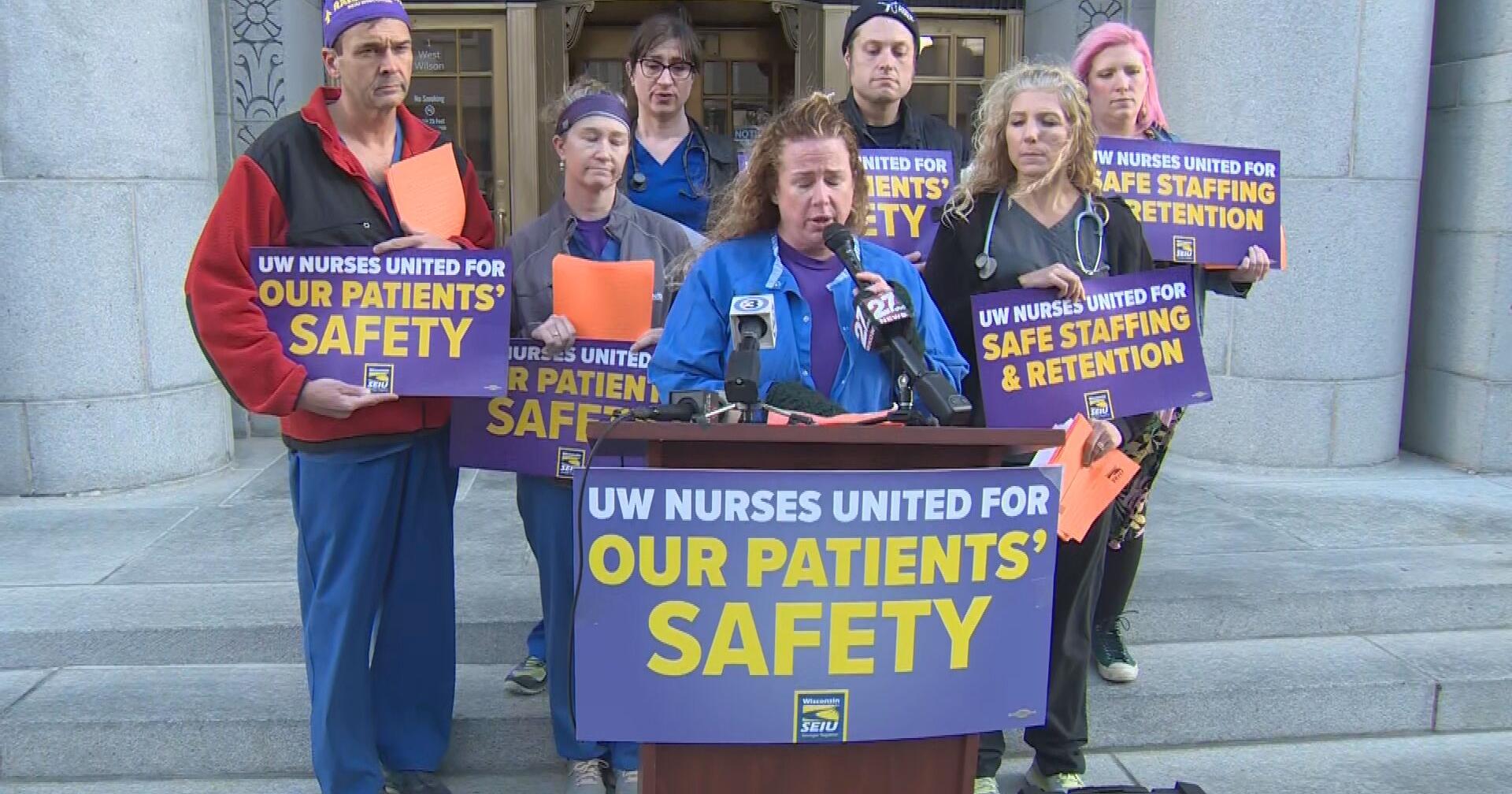 UW Health nurses in union to report patient safety concerns to DHS amid fight over working conditions - Vimarsana News