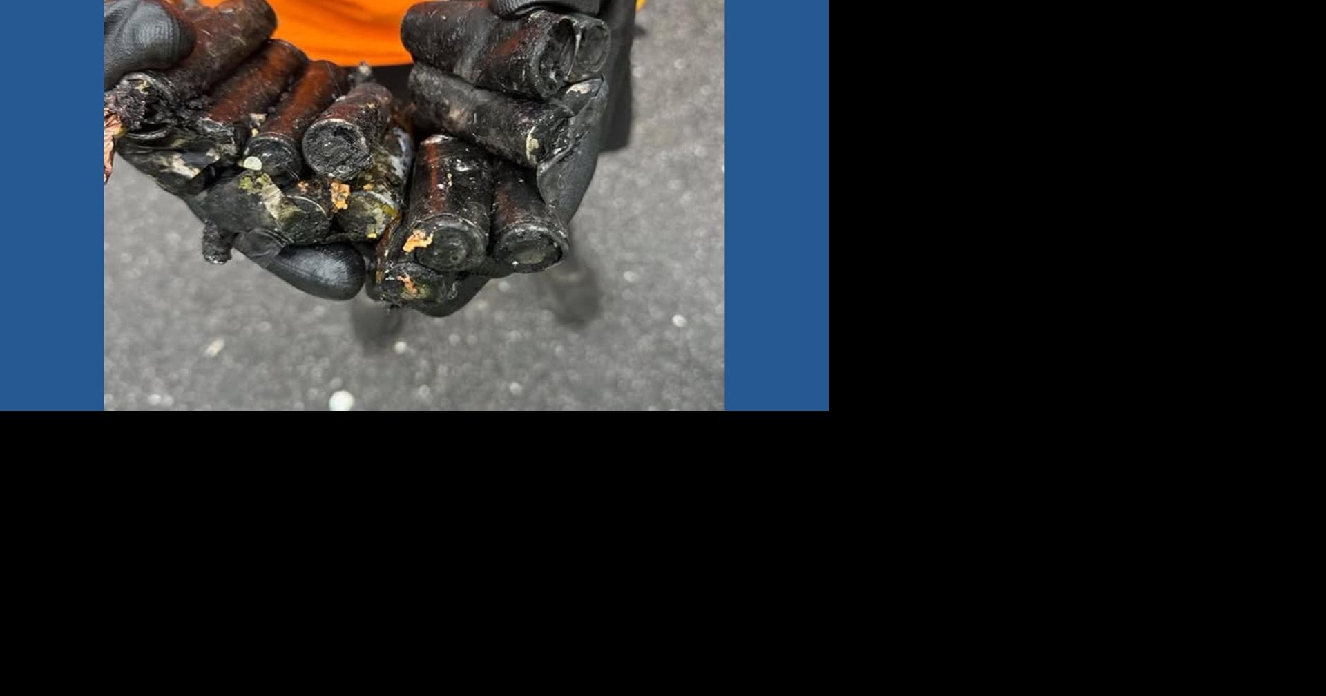 Entire garbage load dumped on Georgia street to put out batteries-caused fire