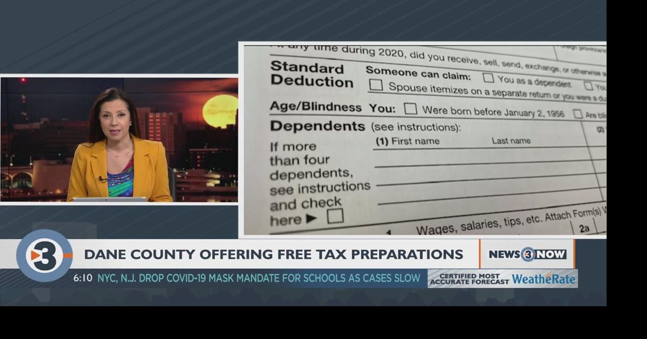 Dane County offering free tax preparation help Local News