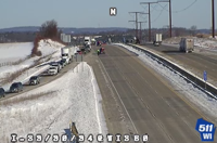 Traffic Incident Blocks I-39 Southbound Near Lodi