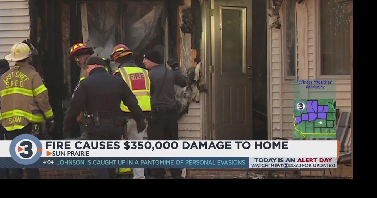 Sun Prairie home sustains $350K in damage, fire officials say; no one ...
