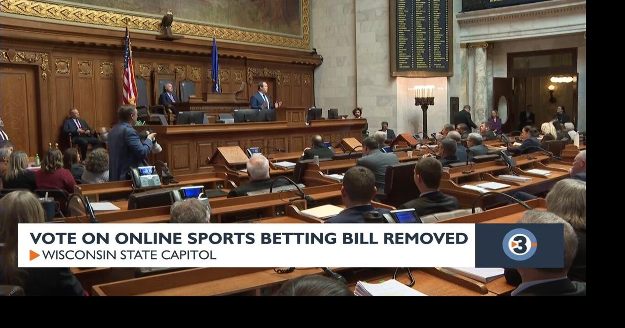 Wisconsin sports betting bill put on hold