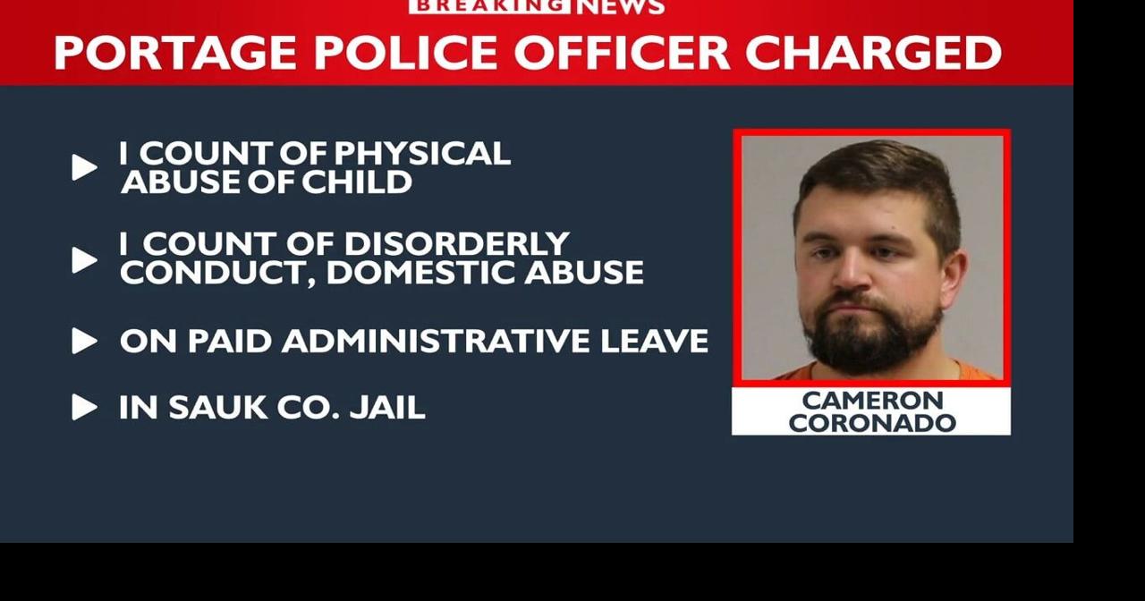 Portage police officer accused of abusing 6-month-old son, causing ...