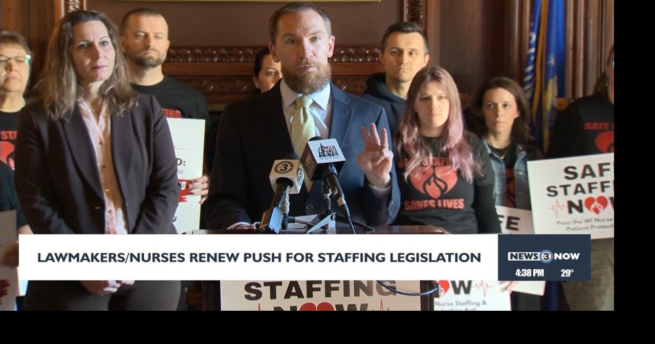 Wisconsin nurses, lawmakers renew push for staffing legislation