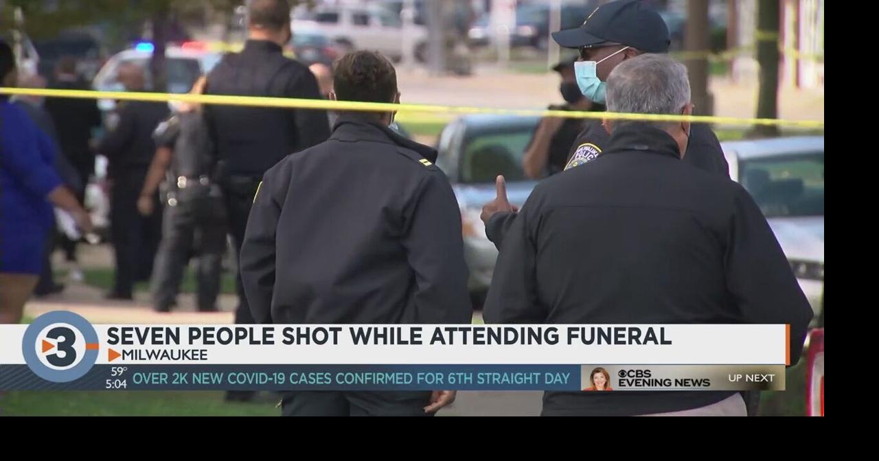 7 injured in driveby shooting at Milwaukee funeral home Crime news