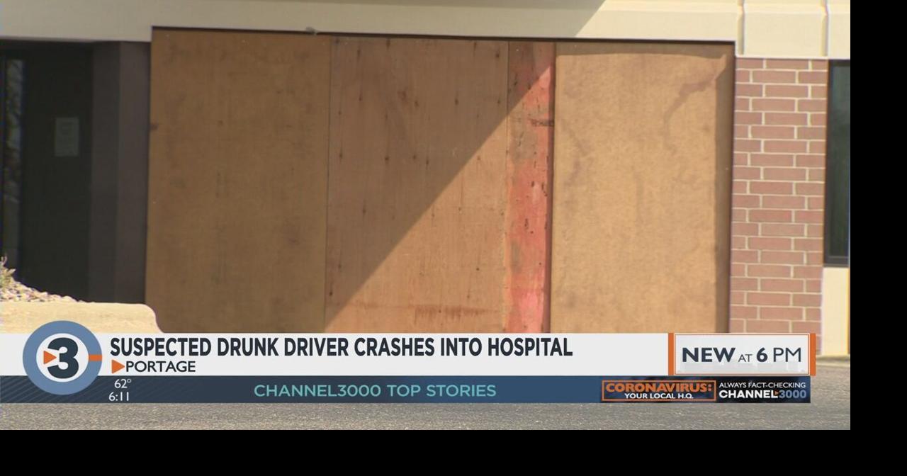 Suspected drunk driver arrested after crashing truck into hospital ...