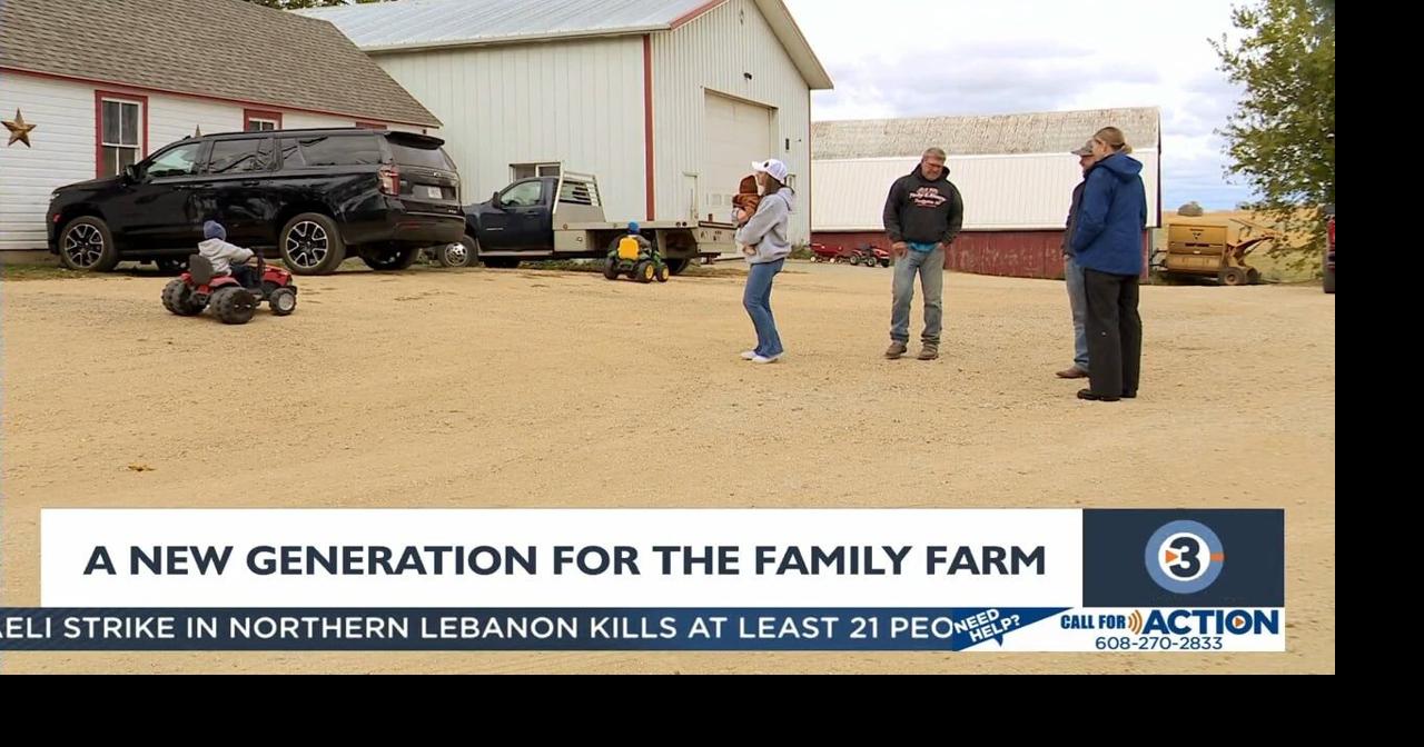 "It's long, hard days and they love it," the White Family Farm sees promise in a new generation