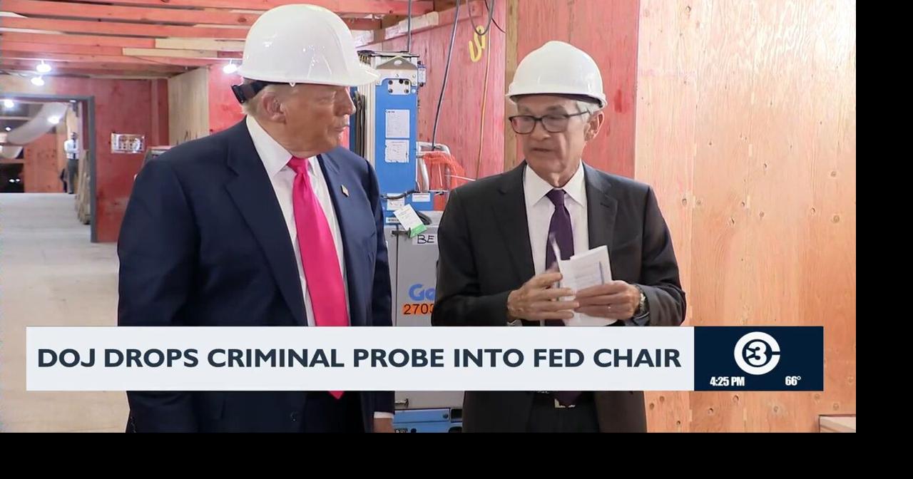 DOJ drops criminal probe into FED chair | Video | channel3000.com