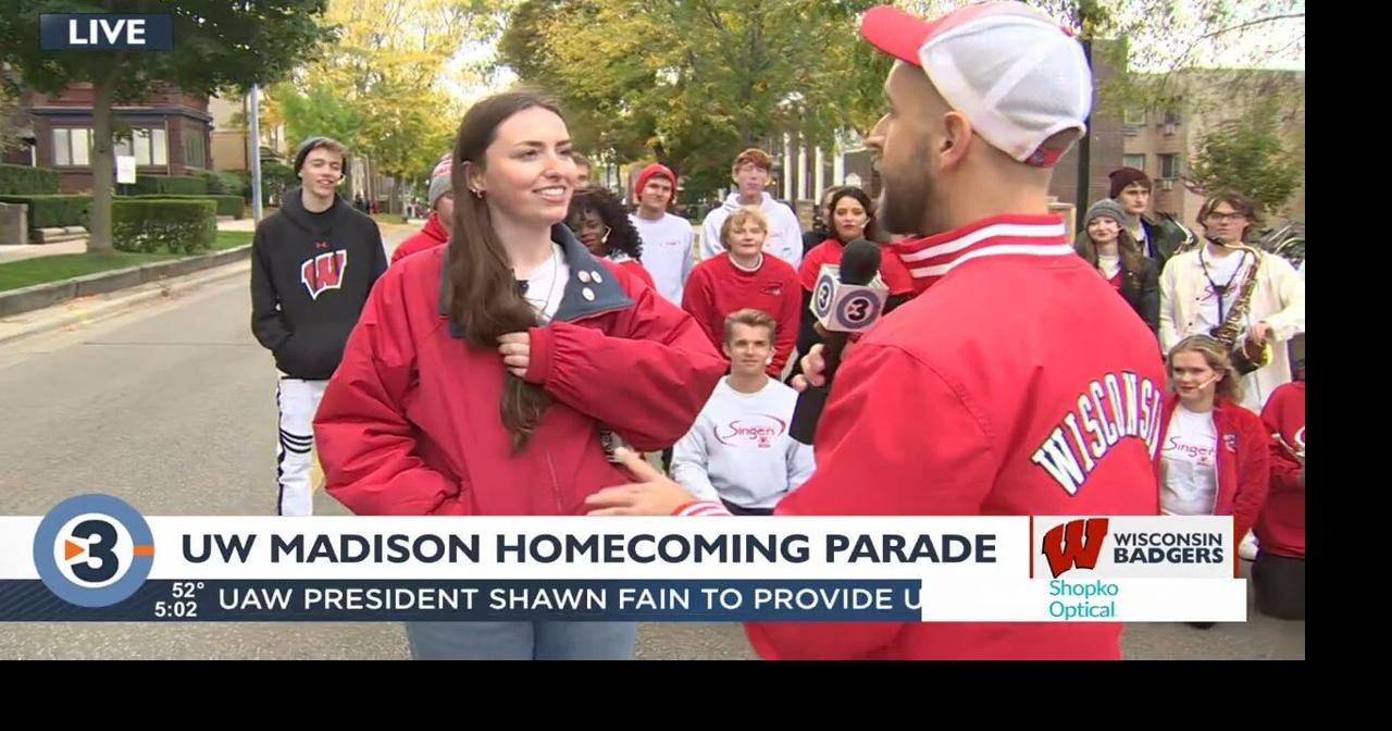 LIVE Ahead of UW Madison's Parade Video