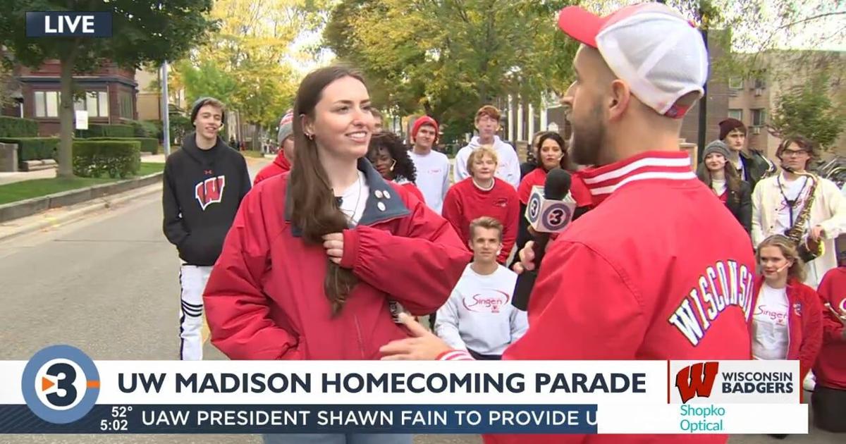 LIVE Ahead of UW Madison's Parade Video